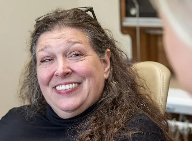 LAPIP Patient Smiling In Dental Chair