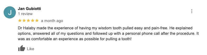Google Reviews For The Dental Implant Center